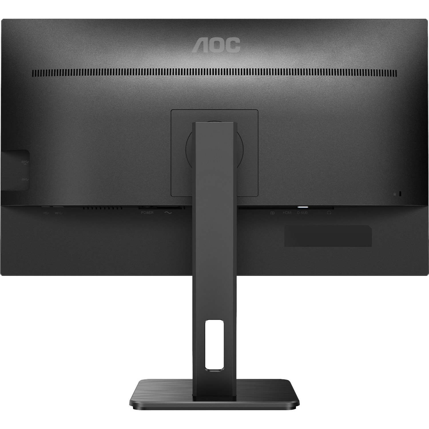 AOC U27P2CA 27" Class 4K UHD LCD Monitor - 16:9 - Textured Black