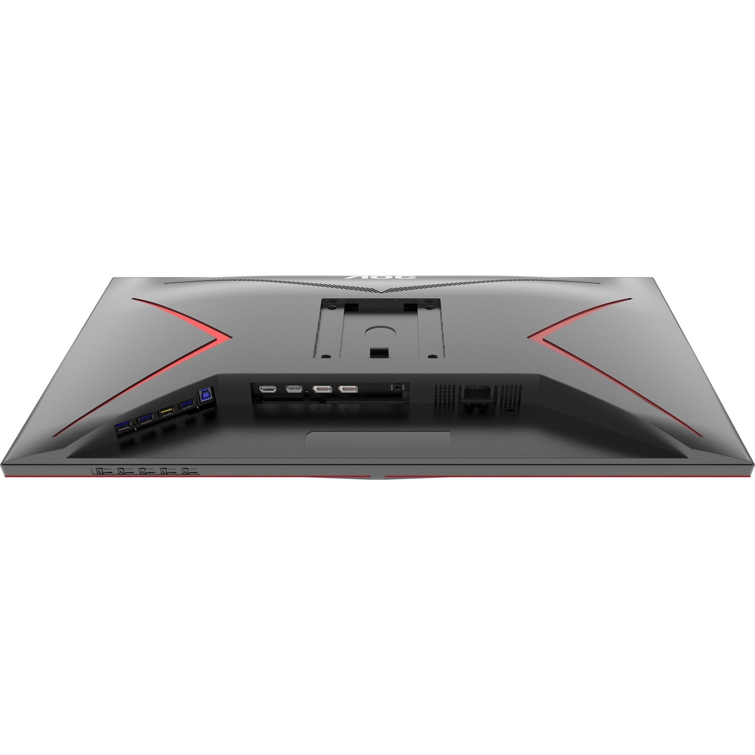 AOC U28G2XU2/BK 71.1 cm (28") 4K UHD WLED Gaming LCD Monitor - 16:9 - Matte, Black Red