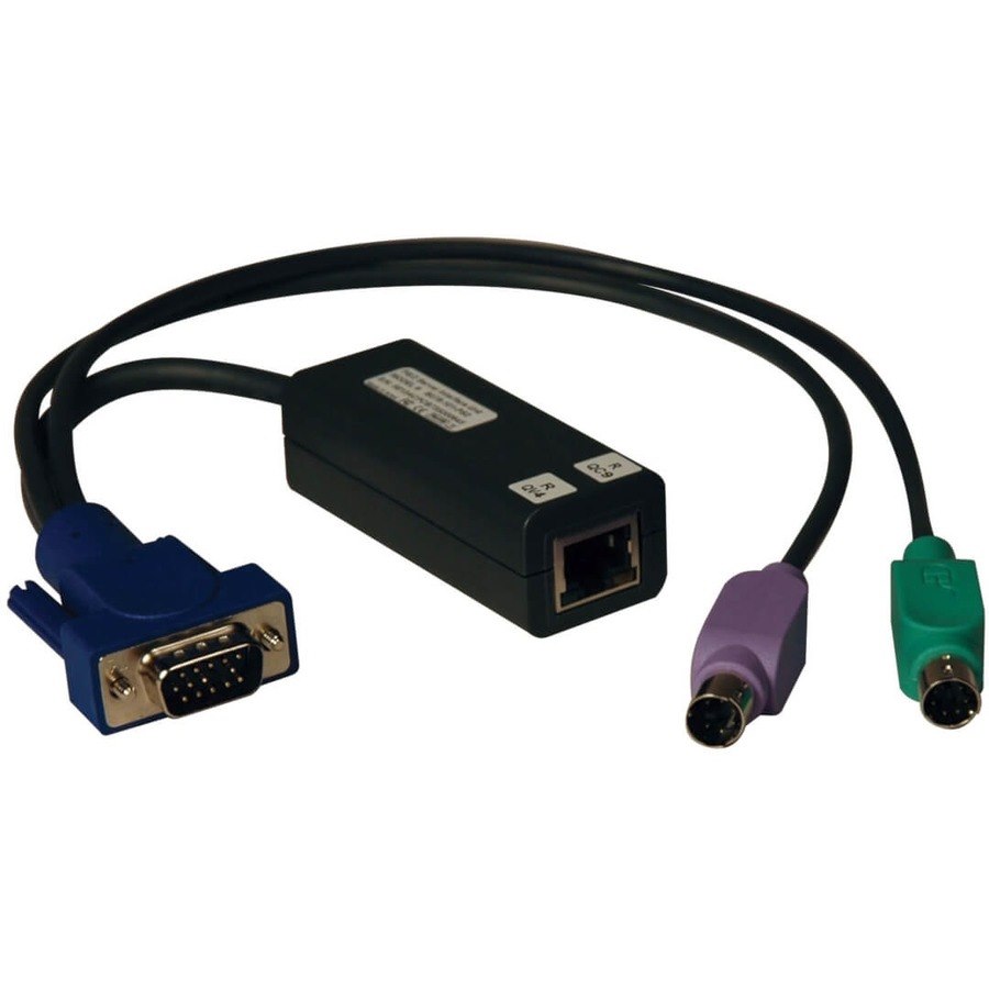 Tripp Lite by Eaton NetCommander B078-101-PS2 Category 5e KVM Cable - 1 - TAA Compliant