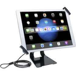 CTA Adjustable Anti-Theft Security Grip and Stand for iPad Pro & Large Tablets 9.7" - 14"