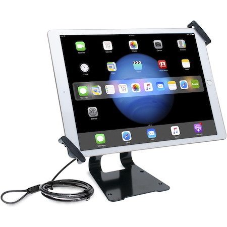 CTA Adjustable Anti-Theft Security Grip and Stand for iPad Pro & Large Tablets 9.7" - 14"