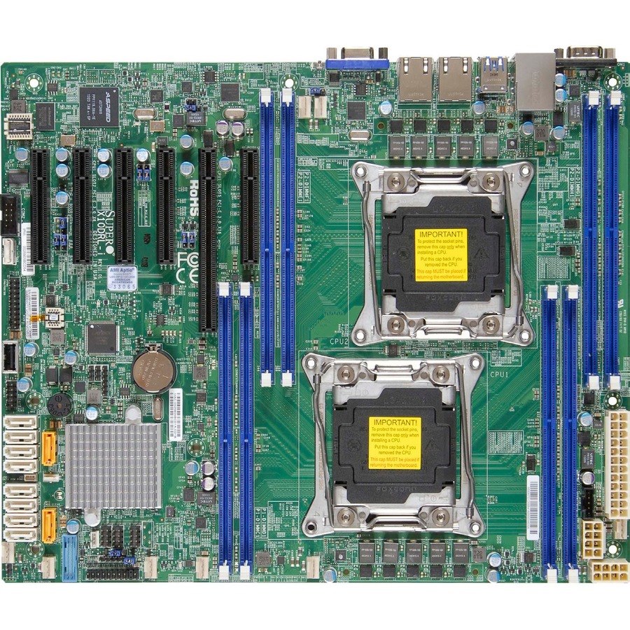 Supermicro X10DRL-i Server Motherboard - Intel C612 Chipset - Socket LGA 2011-v3 - ATX