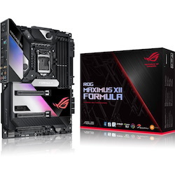 Asus ROG Maximus XII Formula Desktop Motherboard - Intel Z490 Chipset - Socket LGA-1200 - Intel Optane Memory Ready - ATX