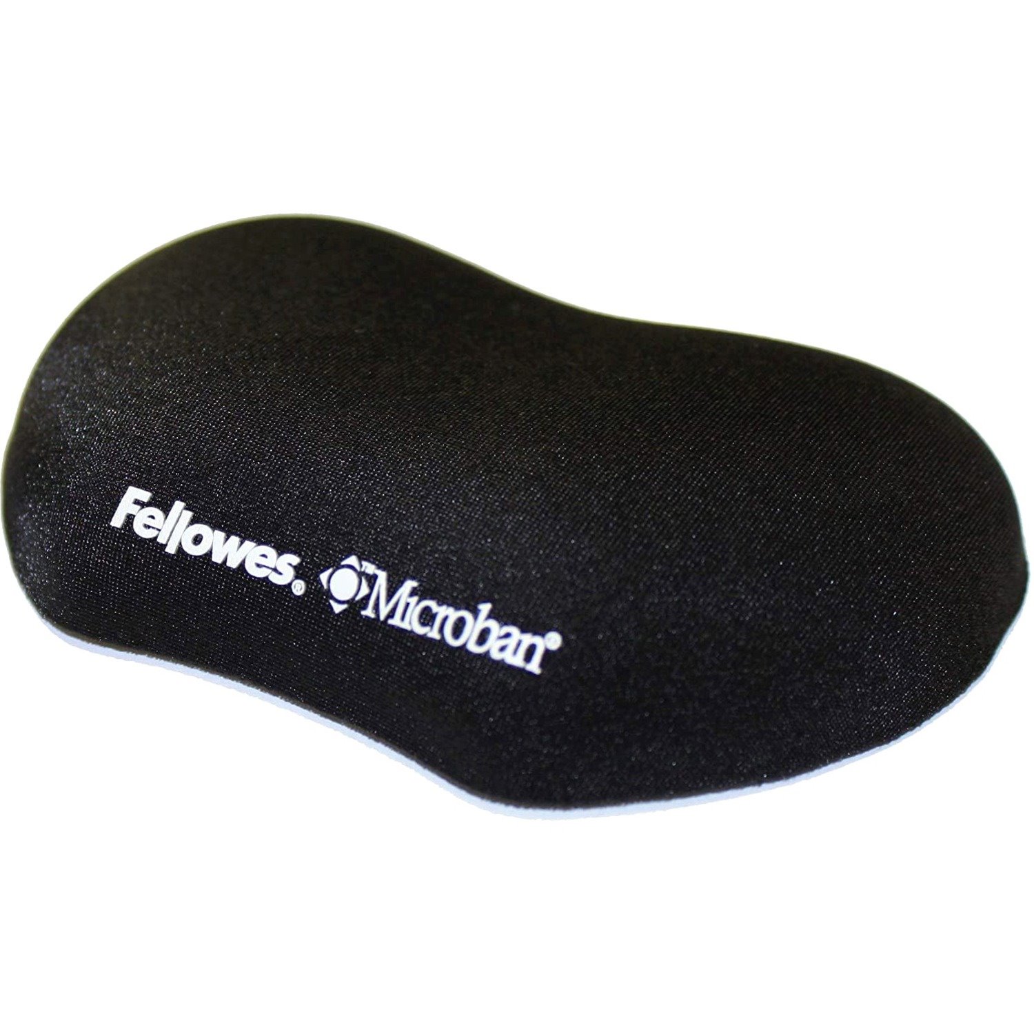 Fellowes PlushTouch Mini Wrist Rest with FoamFusion Technology - Black