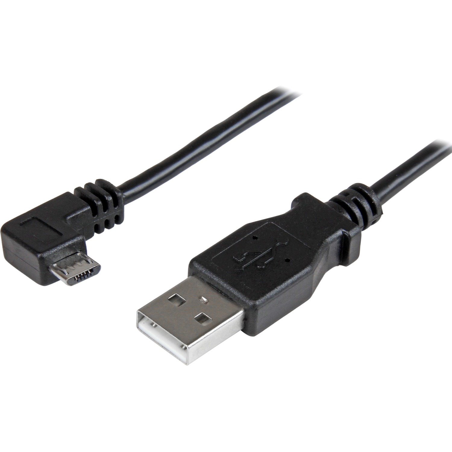 StarTech.com 1,8m (6 ft.) Micro-USB Charge-and-Sync Cable - Right-Angle Micro-USB - M/M - USB to Micro USB Charging Cable - 24 AWG