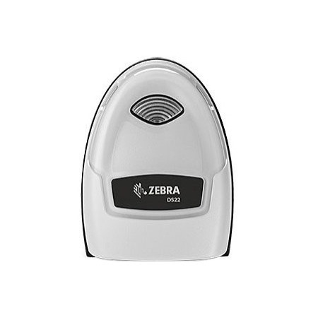 Zebra DS2208-SR Retail, Hospitality, Transportation, Logistics, Light/Clean Manufacturing, Government, Industrial Handheld Barcode Scanner Kit - Cable Connectivity - Nova White - USB Cable Included