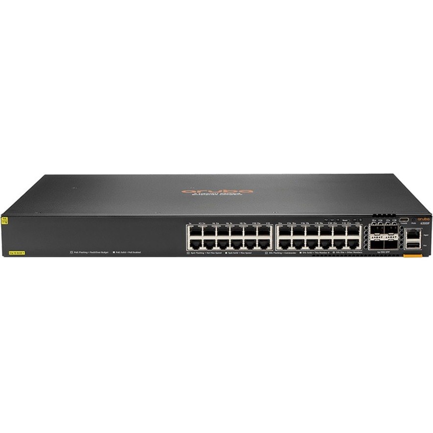 HPE CX 6300 6300F 24 Ports Manageable Ethernet Switch