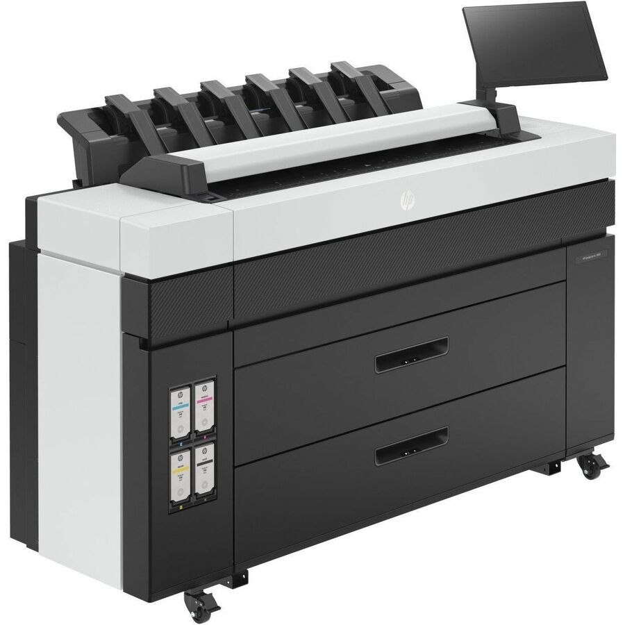 HP DesignJet XL 3800 A1 Inkjet Large Format Printer - Includes Scanner, Copier, Printer - 914.40 mm (36") Print Width - Colour
