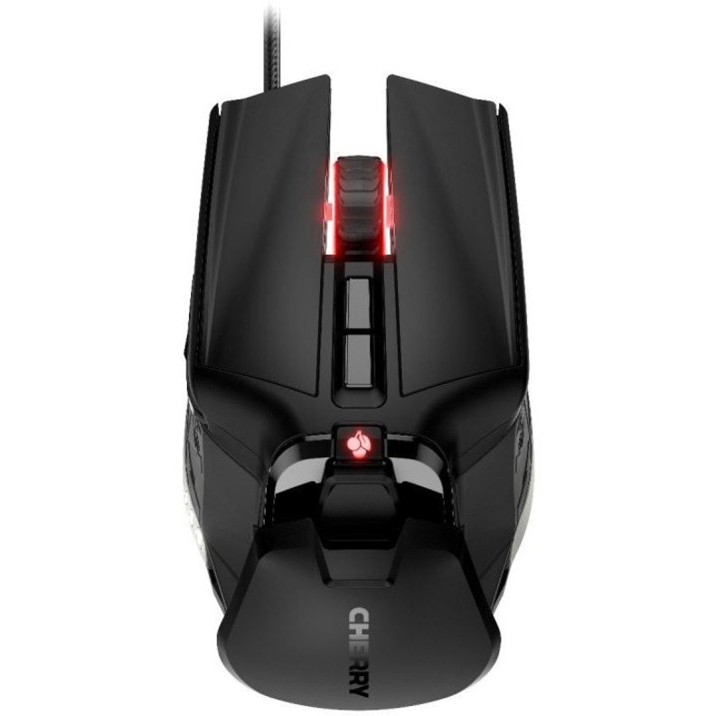 CHERRY MC 9620 Gaming Mouse - USB Type A - Optical - 9 Button(s) - Black - 1 Pack