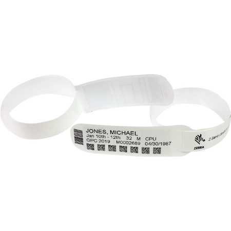 Zebra Z-Band UltraSoft RFID LR Wristband