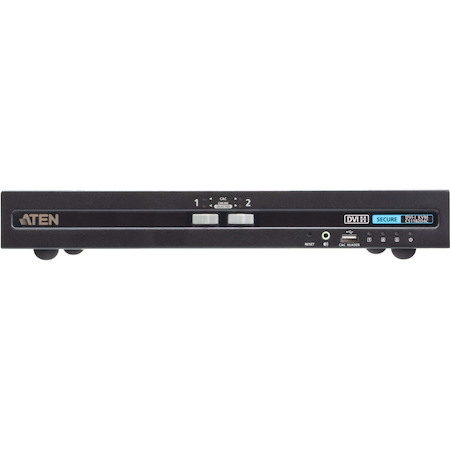 ATEN 2-Port USB DVI Secure KVM Switch with CAC (PSD PP v4.0 Compliant)