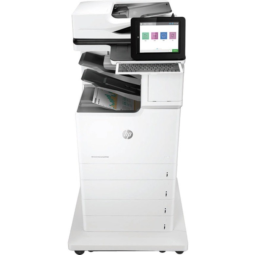 HP LaserJet M681 M681f Laser Multifunction Printer - Colour