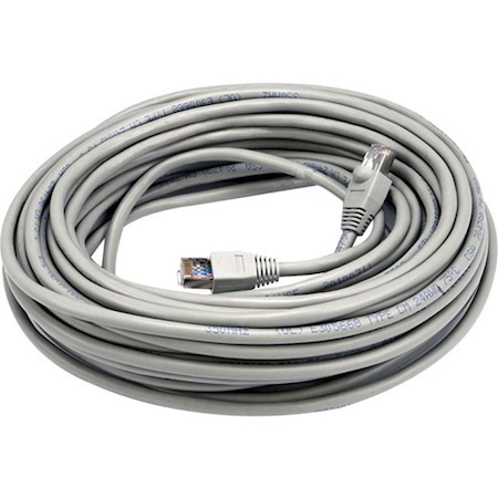 Monoprice Cat5e 24AWG STP Ethernet Network Patch Cable, 50ft Gray