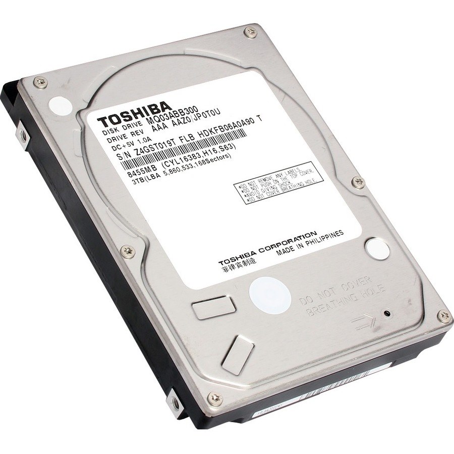 Toshiba MQ03ABB300 3 TB Hard Drive - 2.5" Internal - SATA (SATA/600)