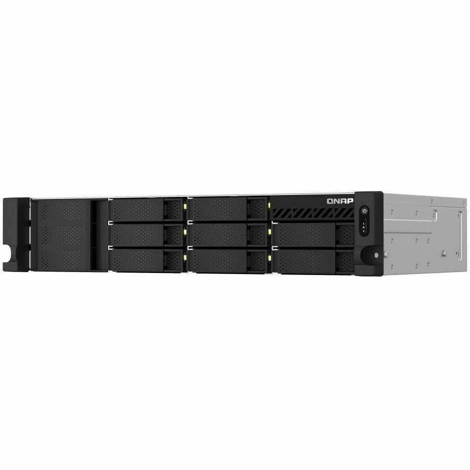 QNAP TS-864EU-8G 8 x Total Bays SAN/NAS Storage System - 4 GB Flash Memory Capacity - Intel Celeron N5095 Quad-core (4 Core) - 8 GB RAM - DDR4 SDRAM - 2U Rack-mountable