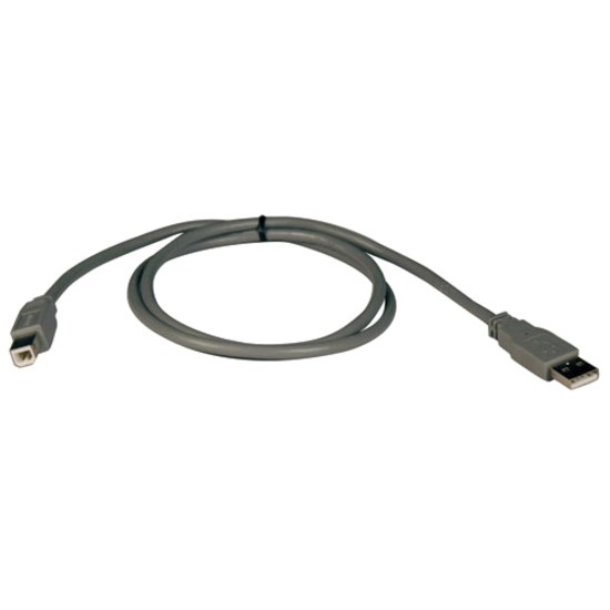 Tripp Lite 3ft USB 2.0 Hi-Speed A/B Device Cable Shielded Male / Male 3'