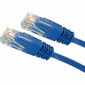 4XEM 75FT Cat5e Molded RJ45 UTP Network Patch Cable (Blue)