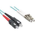 Axiom LC/SC 10G Multimode Duplex OM3 50/125 Fiber Optic Cable 80m - TAA Compliant