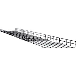 Tripp Lite by Eaton Wire Mesh Cable Tray - 300 x 50 x 3000 mm (12 in. x 2 in. x 10 ft.), 10 Pack