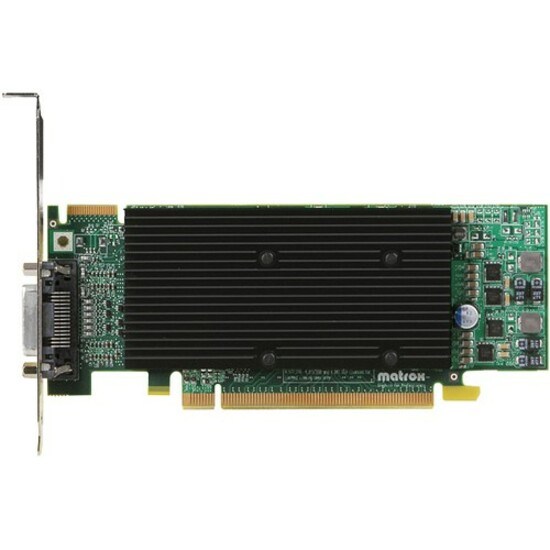 Matrox PCIE M9120 Plus 512MB LP - Firm Sale Only
