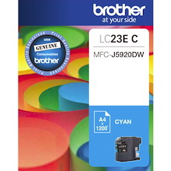 Brother LC23EC Original Inkjet Ink Cartridge - Cyan Pack