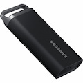 Samsung T5 EVO 4 TB Portable Rugged Solid State Drive - External - Black