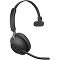 Jabra Evolve2 65 Wireless Over-the-head Mono Headset - Black