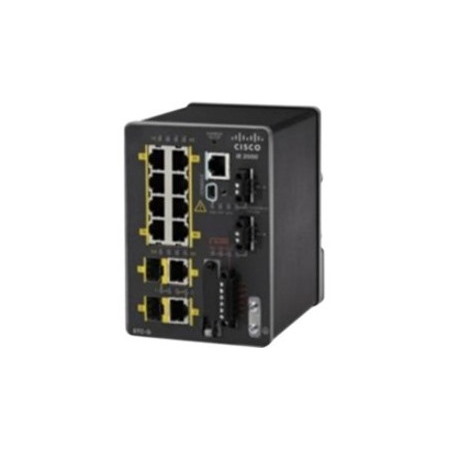 Cisco IE-2000 IE-2000-8TC-G-L 8 Ports Manageable Ethernet Switch - Gigabit Ethernet - 10/100Base-TX, 10/100/1000Base-T - Refurbished
