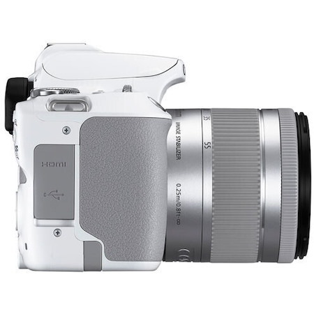 Canon EOS Rebel SL3 24.1 Megapixel Digital SLR Camera with Lens - 0.71" - 2.17" - White