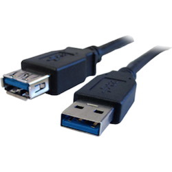 Comprehensive USB 3.0 A Male To A Female Cable 10ft.