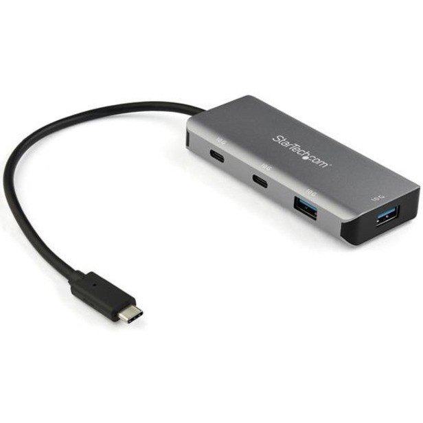 StarTech.com 4 Port USB C Hub - 2x USB A & 2x USB-C SuperSpeed 10Gbps - USB Bus Powered Type-C 3.2 Gen 2 Adapter Hub - 9.8" (25cm) Cable