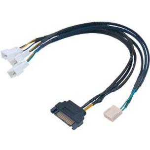 Akasa FLEXA FP3S Splitter Cord - 30 cm