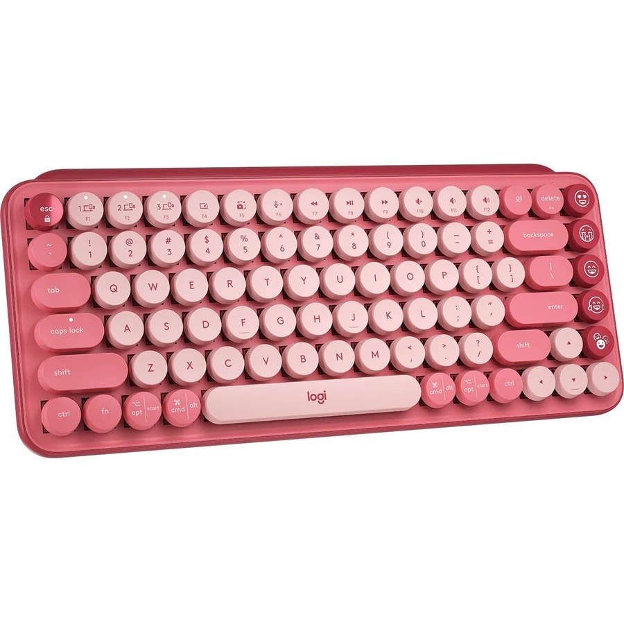 Buy Logitech POP Keys Keyboard - Wireless Connectivity - Heartbreaker ...