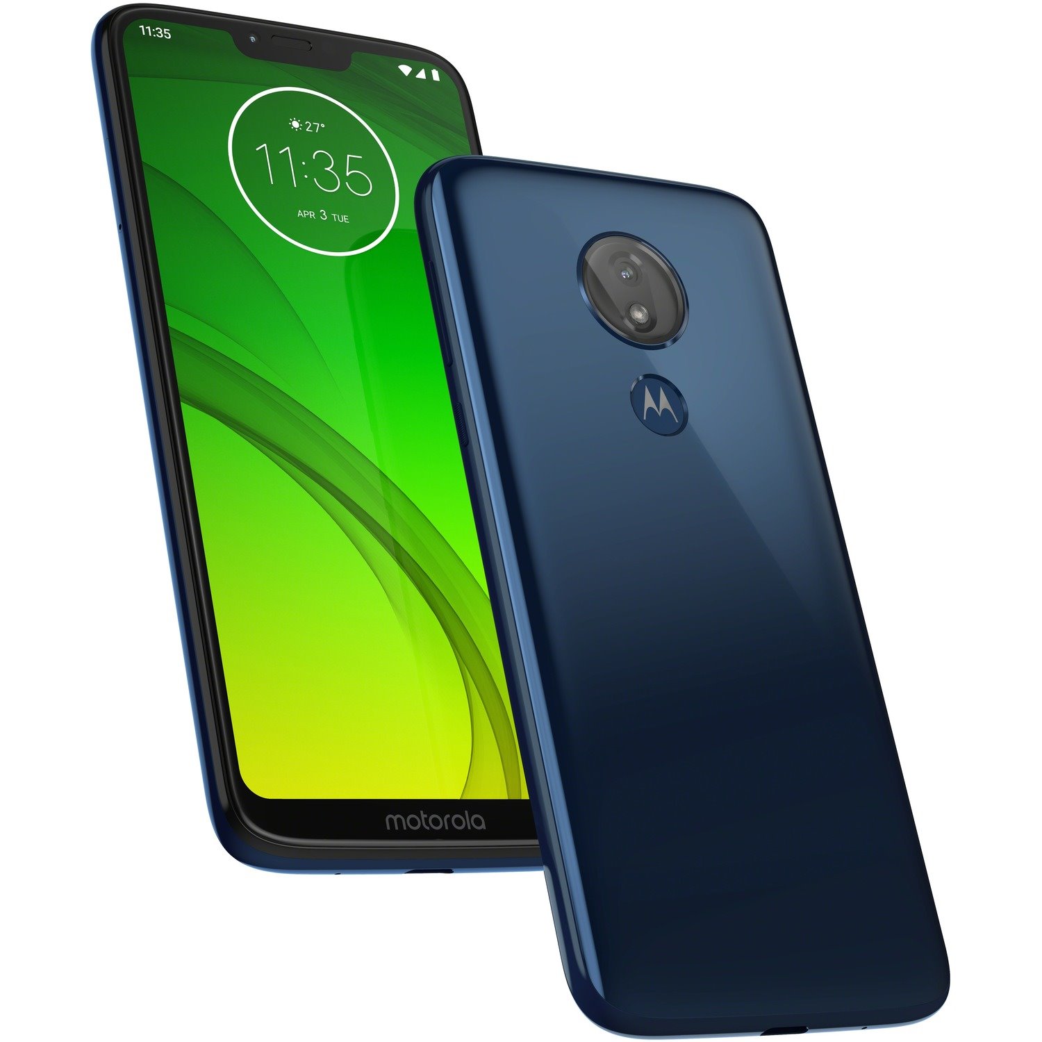 Motorola Mobility Moto G&#8311; Power 32 GB Smartphone - 6.2" LTPS LCD HD+ 1570 x 720 - Kryo 250 GoldQuad-core (4 Core) 1.80 GHz + Kryo 250 Silver Quad-core (4 Core) 1.80 GHz - 3 GB RAM - Android 9.0 Pie - 4G - Marine Blue