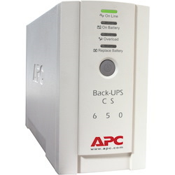 APC by Schneider Electric Back-UPS BK650EI Standby UPS - 650 VA/400 W