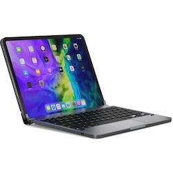 Brydge Pro+ 11.0 Keyboard - Wireless Connectivity - TouchPad - English - Space Gray