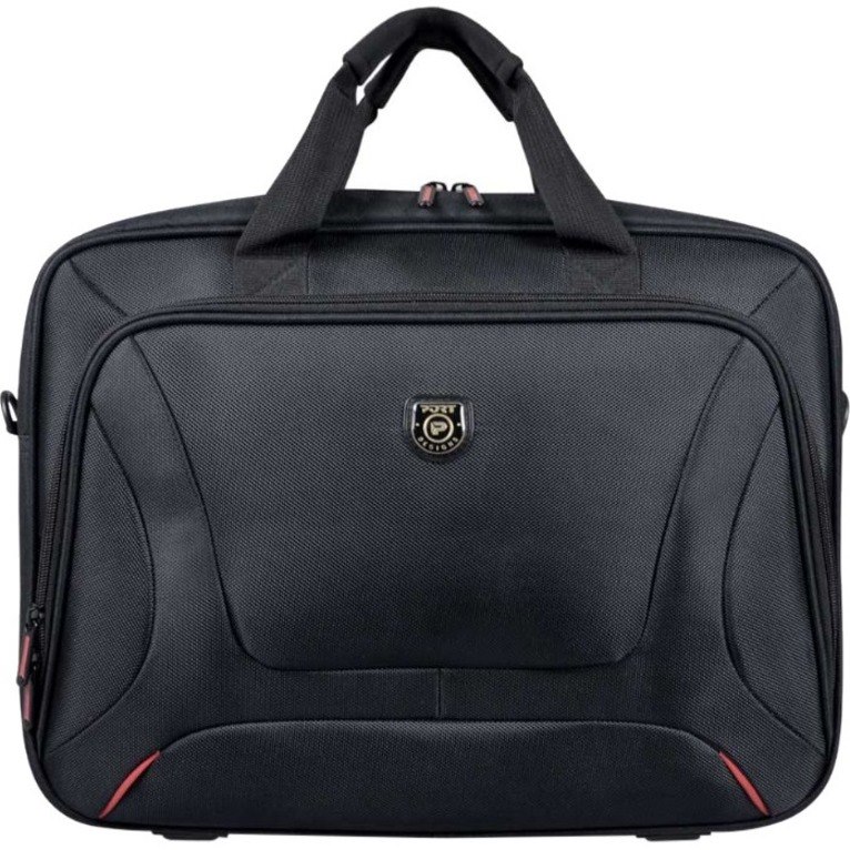 Port COURCHEVEL Carrying Case (Briefcase) for 25.7 cm (10.1") to 39.6 cm (15.6") Notebook - Black