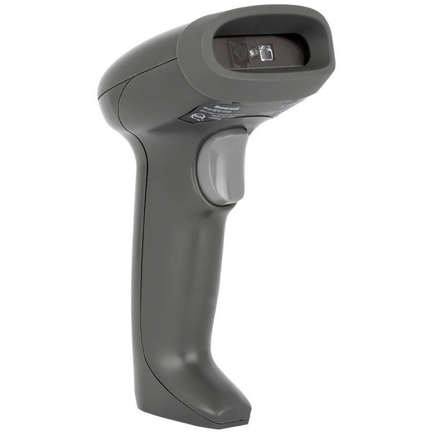 Honeywell Voyager 1350G Government, Education, Healthcare, Ticketing Handheld Barcode Scanner Kit - Cable Connectivity - Black - Serial Cable Included