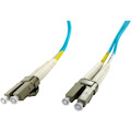 LC/LC Multimode Duplex OM4 50/125 Fiber Optic Cable 25m - TAA Compliant