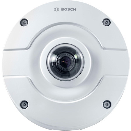Bosch FLEXIDOME IP 12 Megapixel Outdoor Network Camera - Color, Monochrome - Dome - White - TAA Compliant