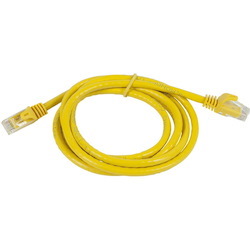 Monoprice FLEXboot Series Cat5e 24AWG UTP Ethernet Network Patch Cable, 14ft Yellow