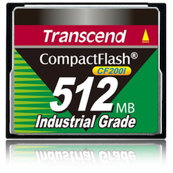 Transcend CF200I 512 MB CompactFlash