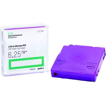 HPE Data Cartridge LTO-6 - Labeled - 20 Pack