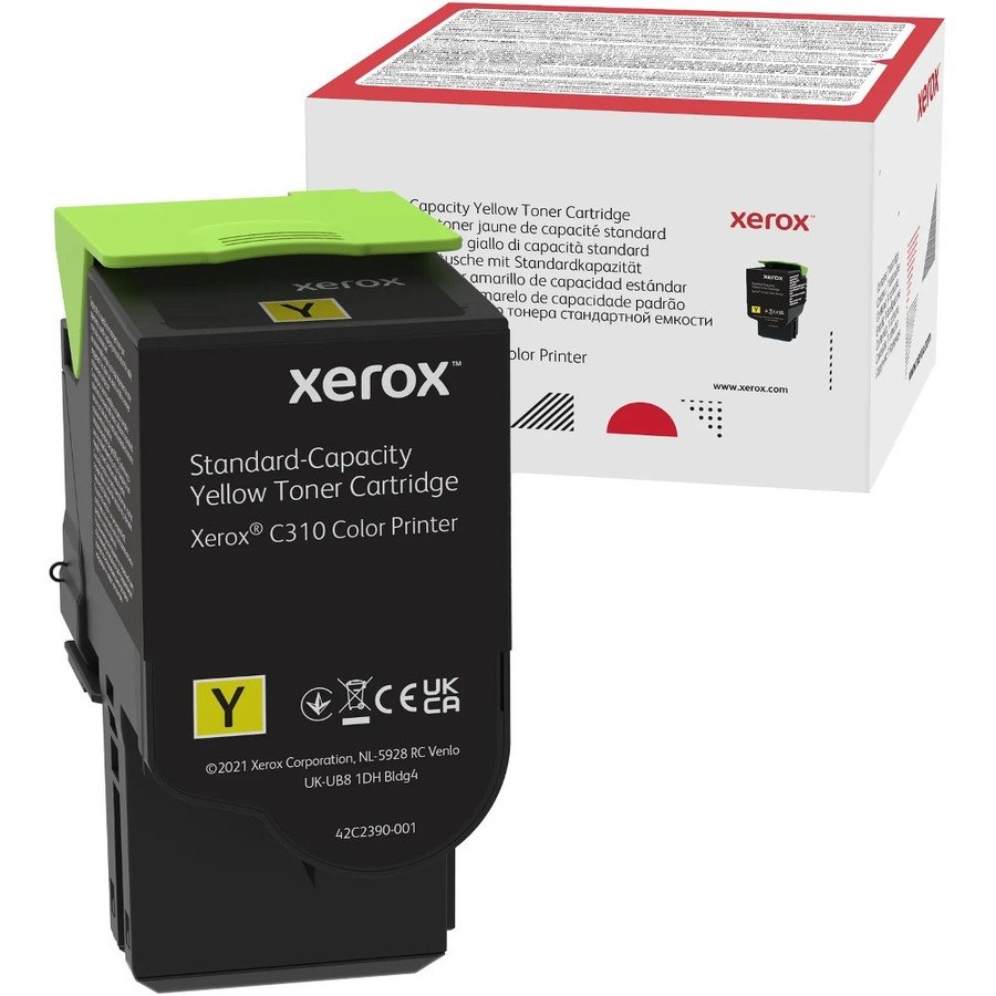 Xerox Original Standard Yield Laser Toner Cartridge - Single Pack - Yellow - 1 / Pack