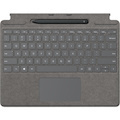 Microsoft Surface Keyboard/Cover Case Microsoft Surface Pro X Tablet - Concrete