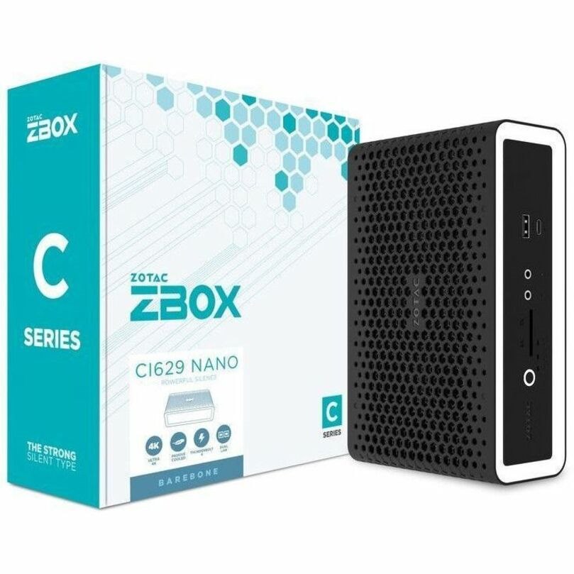 Zotac ZBOX nano ZBOX-CI629NANO Barebone System - Mini PC - Socket BGA-1744 - 1 x Intel Core i3 13th Gen i3-1315U 1.20 GHz Hexa-core (6 Core)