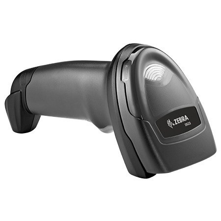 Zebra DS2208-SR Retail, Hospitality, Transportation, Logistics, Light/Clean Manufacturing, Government, Industrial Handheld Barcode Scanner Kit - Cable Connectivity - Twilight Black - USB Cable Included