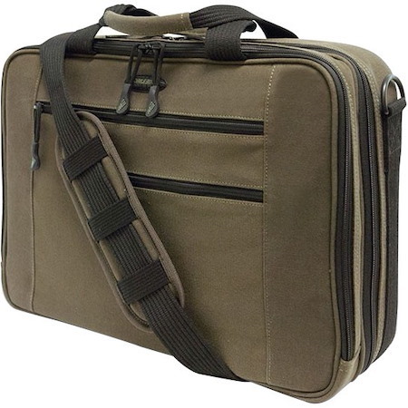 Mobile Edge Eco-Friendly Carrying Case (Briefcase) for 16" Apple iPad Notebook - Olive