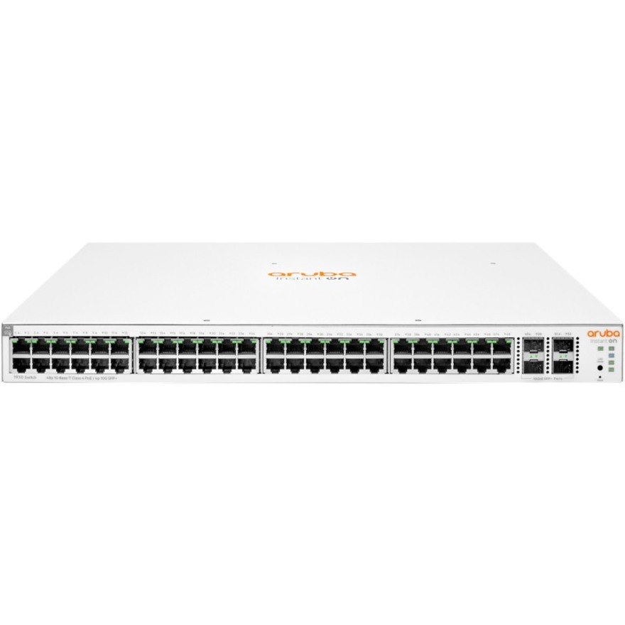 Aruba Instant On 1930 48 Ports Manageable Ethernet Switch - Gigabit Ethernet, 10 Gigabit Ethernet - 10/100/1000Base-T, 10GBase-X