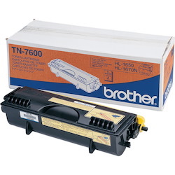 Brother TN7600 Original Laser Toner Cartridge - Black Pack